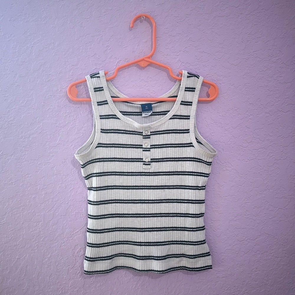 halter striped baby tee/micro crop top